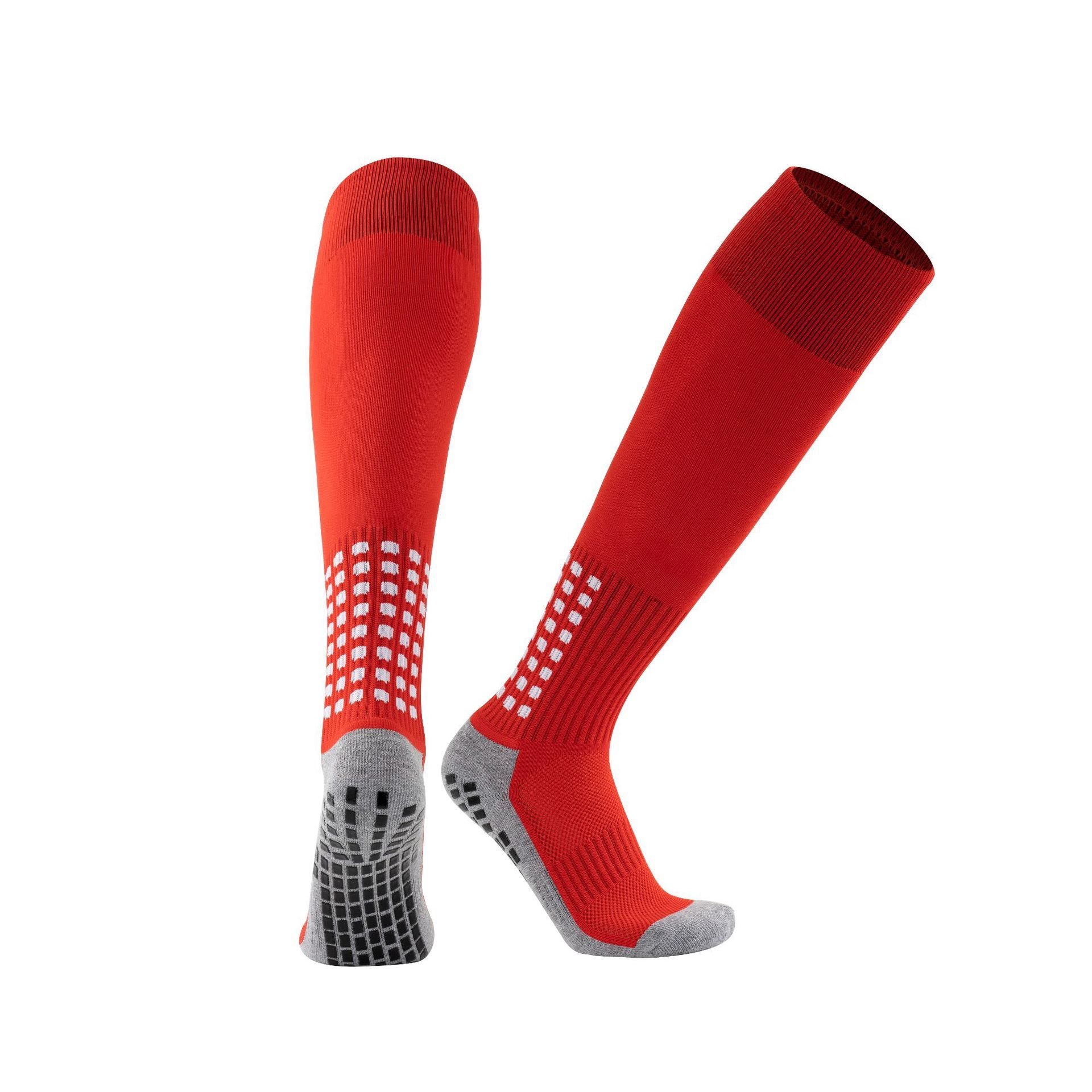 Thickened Running Long Tube Glue Dispensing Non-slip Wear-resistant Over The Knee Athletic Socks