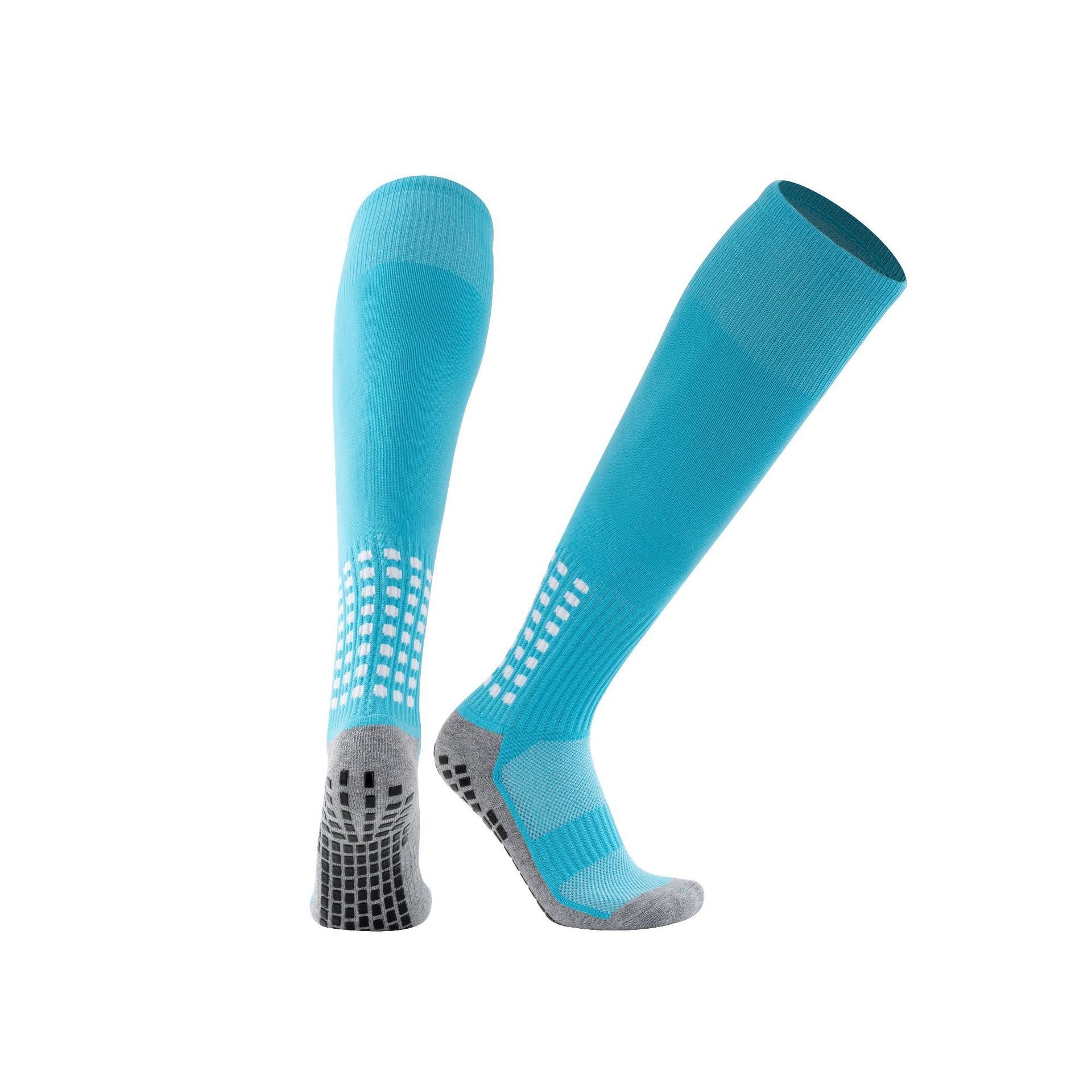 Thickened Running Long Tube Glue Dispensing Non-slip Wear-resistant Over The Knee Athletic Socks