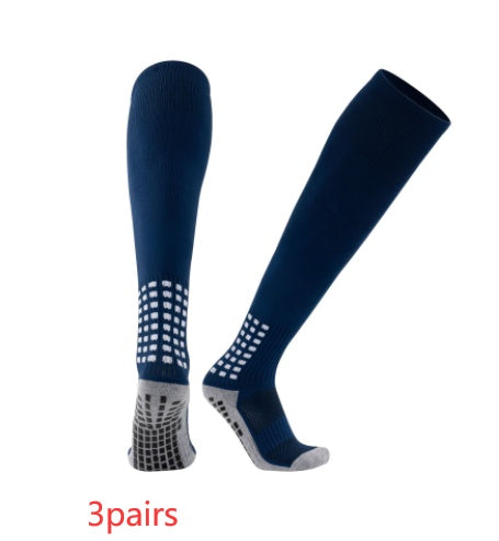 Thickened Running Long Tube Glue Dispensing Non-slip Wear-resistant Over The Knee Athletic Socks