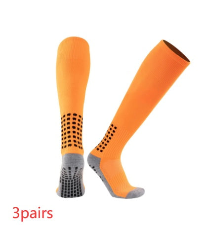 Thickened Running Long Tube Glue Dispensing Non-slip Wear-resistant Over The Knee Athletic Socks