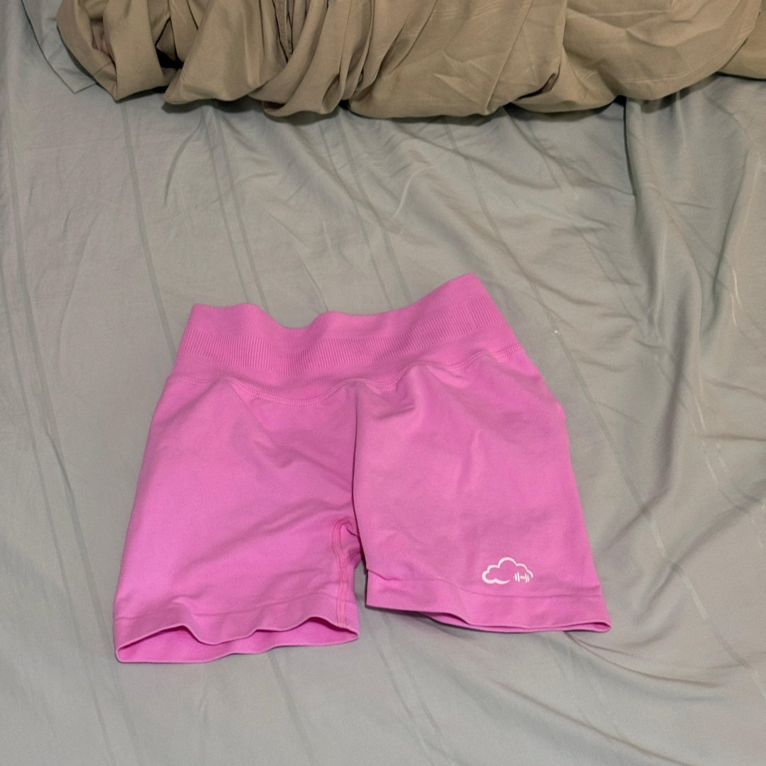 Cloud Activewear - Seamless Shorts Blue Pink