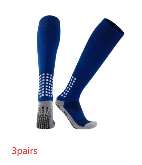 Thickened Running Long Tube Glue Dispensing Non-slip Wear-resistant Over The Knee Athletic Socks