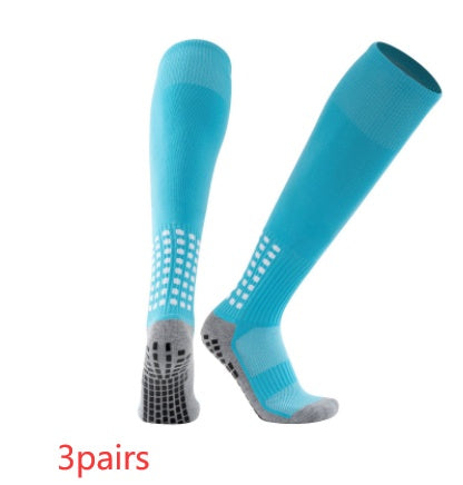 Thickened Running Long Tube Glue Dispensing Non-slip Wear-resistant Over The Knee Athletic Socks