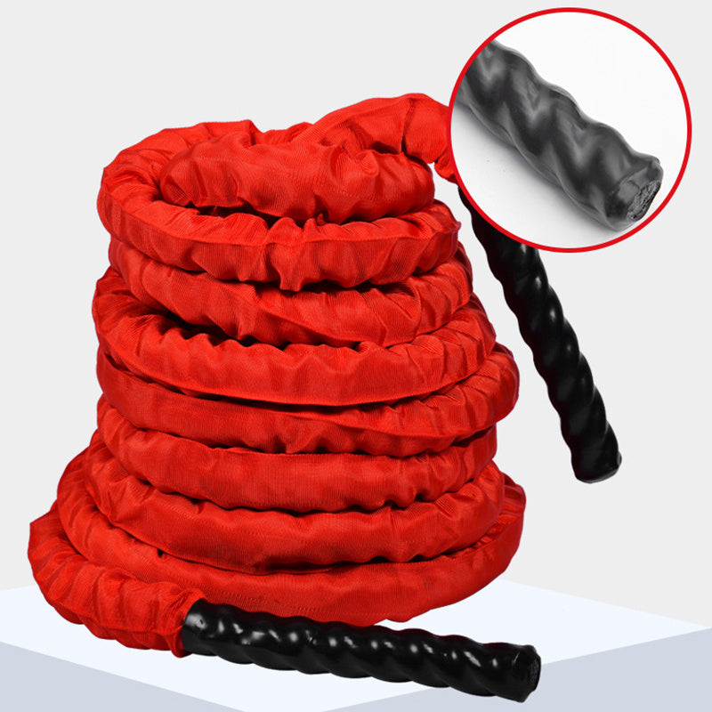 38mm Battle Exercise Ropes Training Workout Rope for Fitness Home Gym Workout Equipment 9m