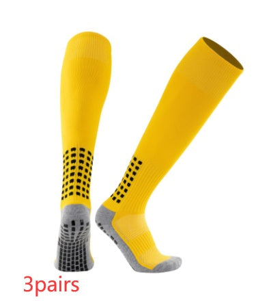 Thickened Running Long Tube Glue Dispensing Non-slip Wear-resistant Over The Knee Athletic Socks