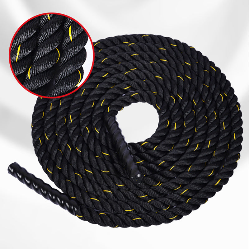 38mm Battle Exercise Ropes Training Workout Rope for Fitness Home Gym Workout Equipment 9m